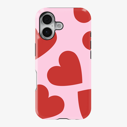 Red & Pink Heart Phone Case