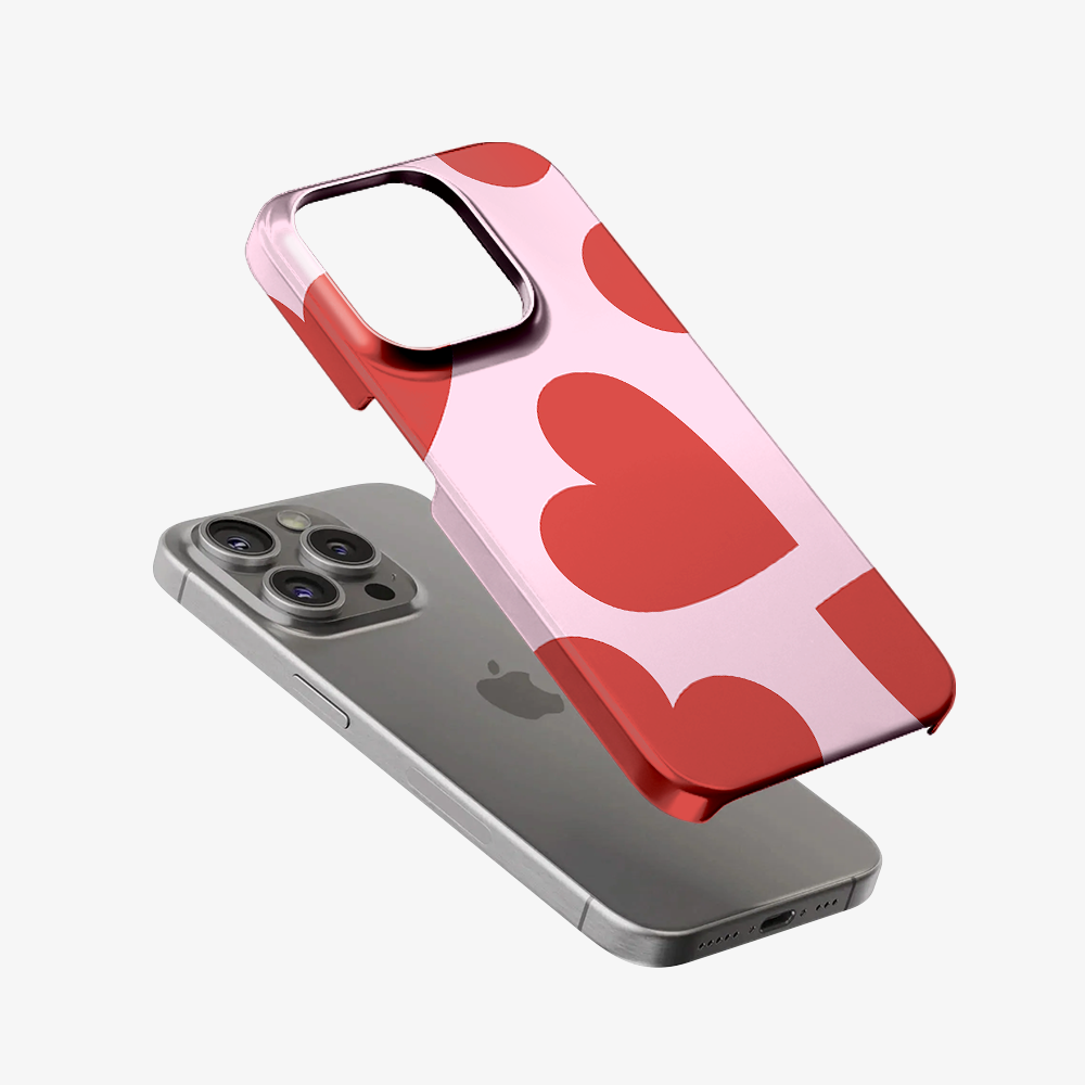 Red & Pink Heart Phone Case