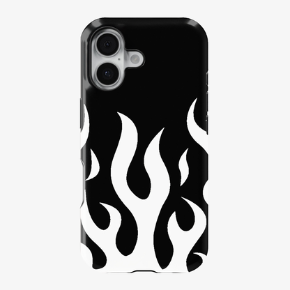 Flame Phone Case | White