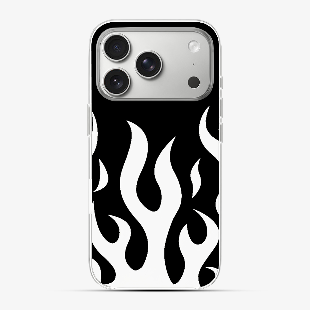 Flame Phone Case | White