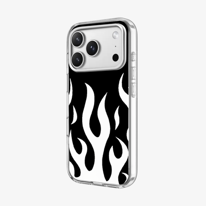 Flame Phone Case | White