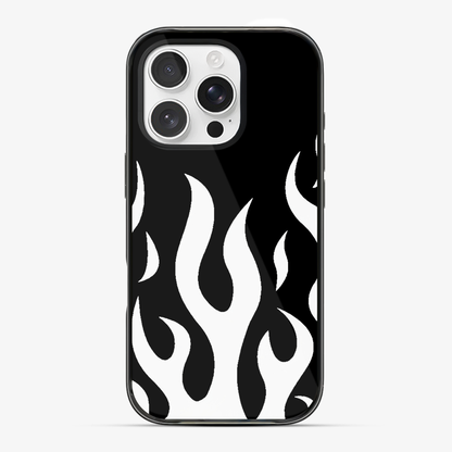 Flame Phone Case | White