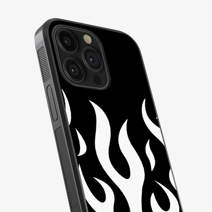Flame Phone Case | White
