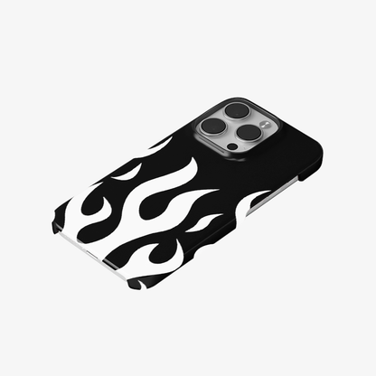 Flame Phone Case | White