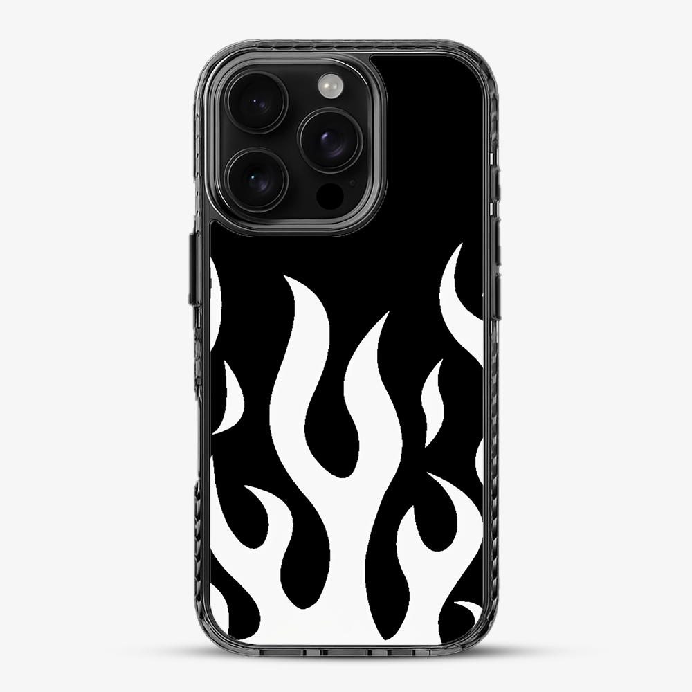 Flame Phone Case | White