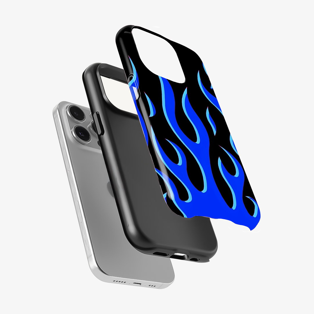 Flame Phone Case | Blue