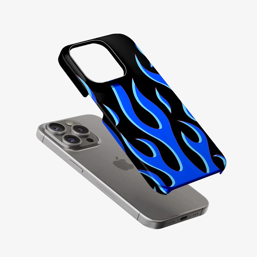 Flame Phone Case | Blue