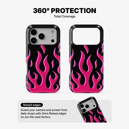 Flame | Pink Phone Case
