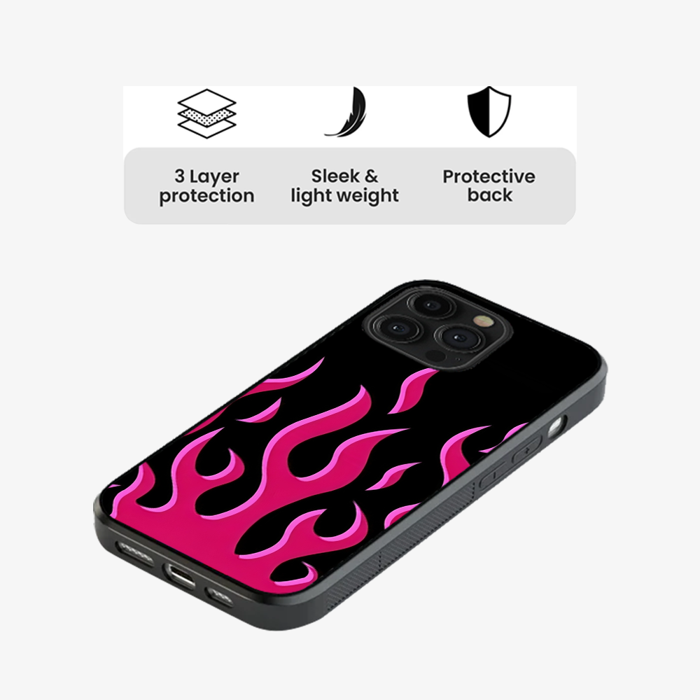 Flame | Pink Phone Case