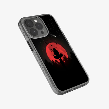 Anime Itachi Over a Moon Phone Case
