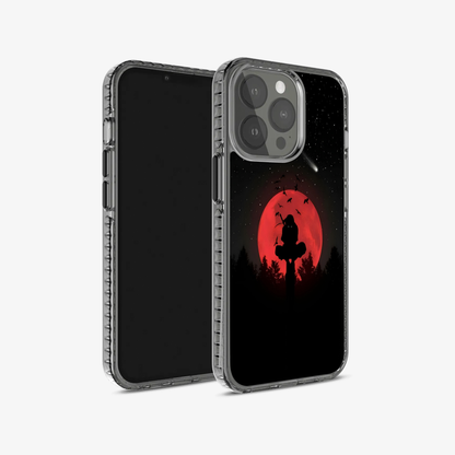 Anime Itachi Over a Moon Phone Case