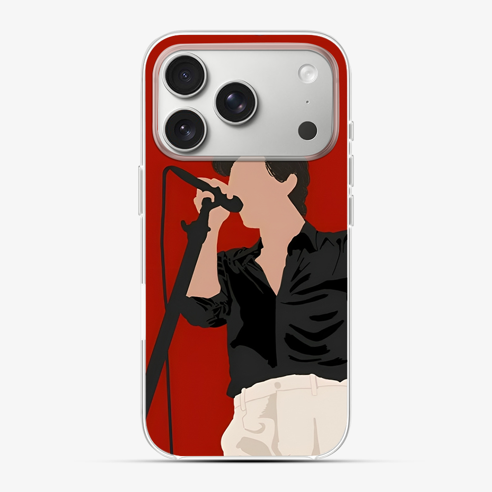 Harry Styles With A Mic Phone Case