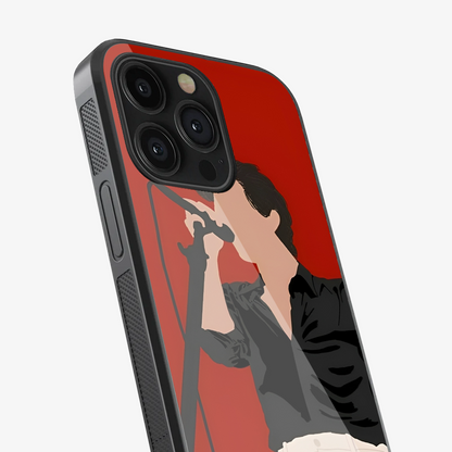 Harry Styles With A Mic Phone Case