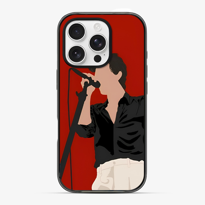 Harry Styles With A Mic Phone Case