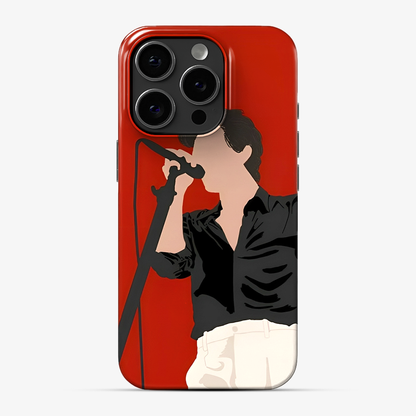 Harry Styles With A Mic Phone Case
