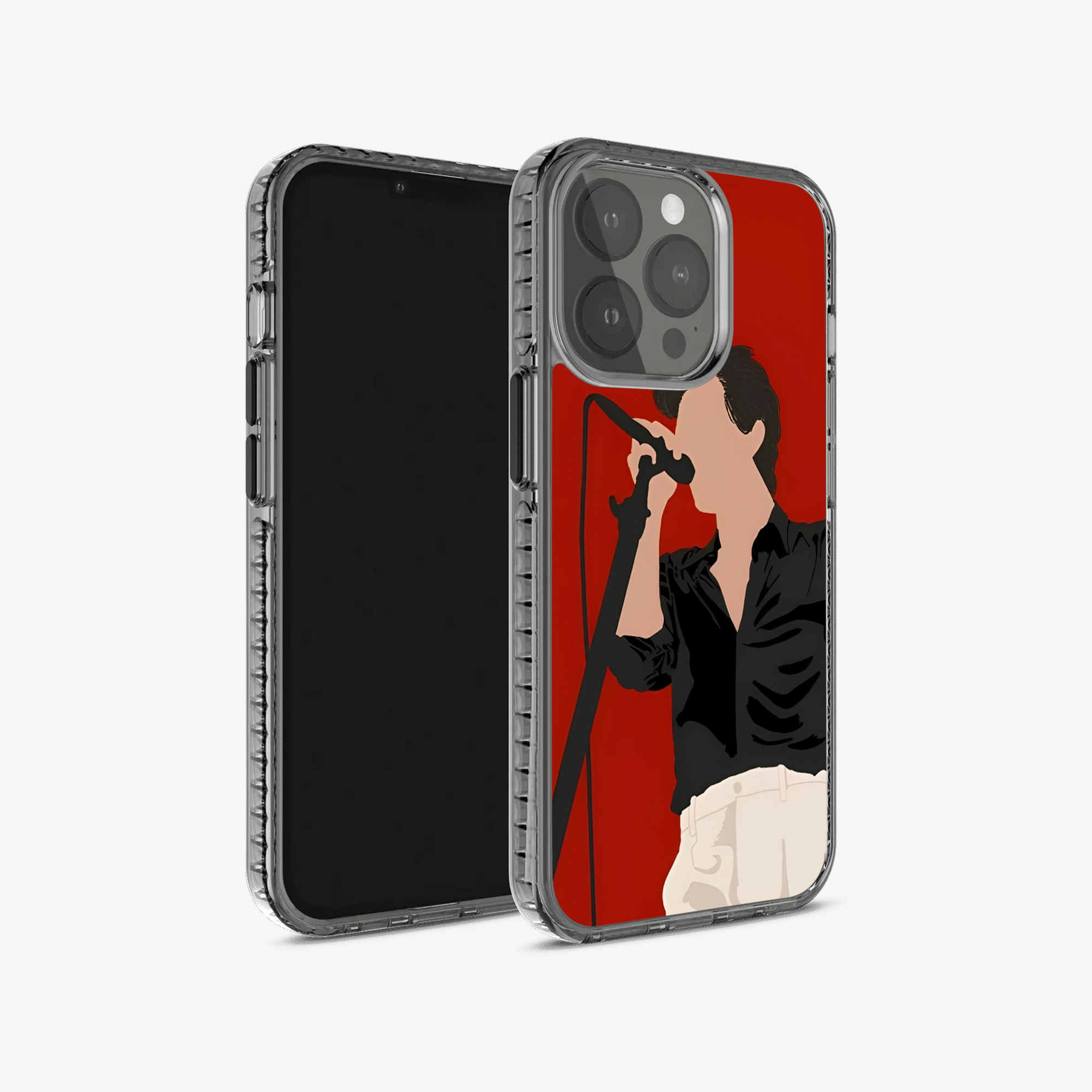 Harry Styles With A Mic Phone Case