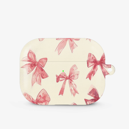 Coquette Sketchy Bow Airpods Case
