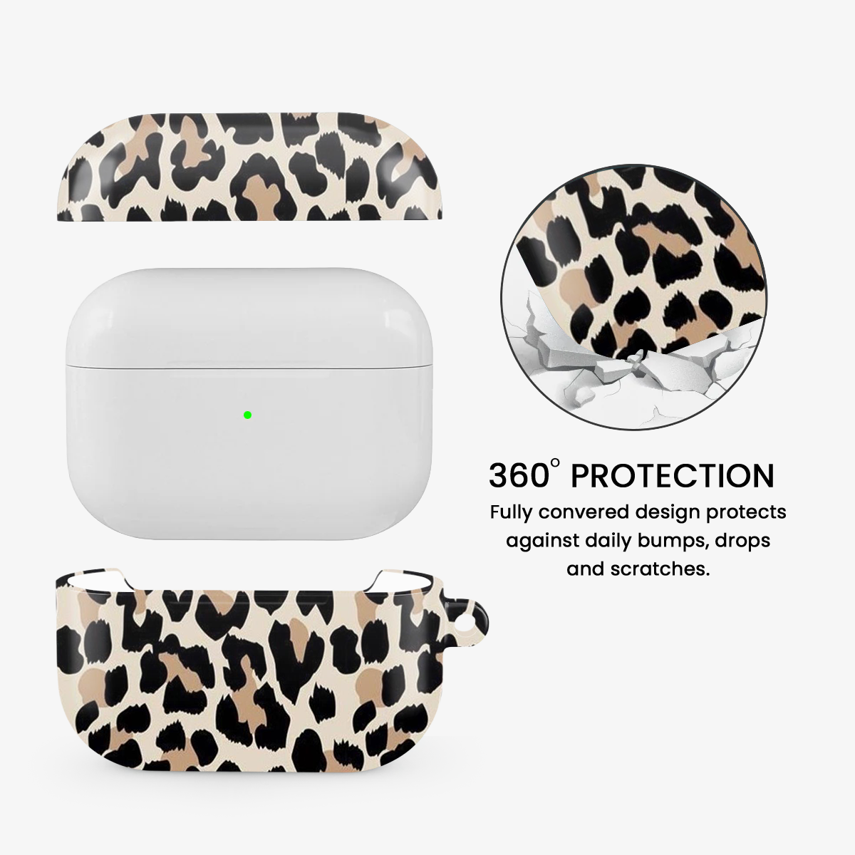 Leopard Luxe Airpods Case