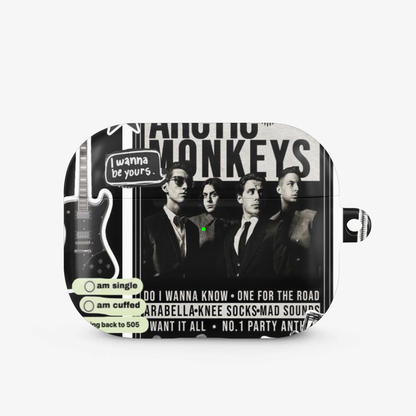 Arctic Monkeys Sticker Airpods Case