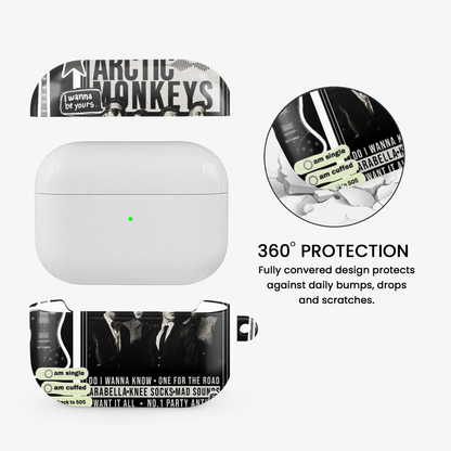 Arctic Monkeys Sticker Airpods Case
