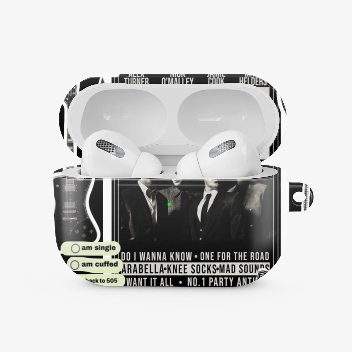 Arctic Monkeys Sticker Airpods Case