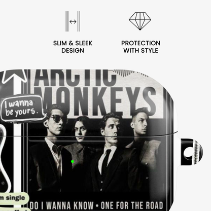 Arctic Monkeys Sticker Airpods Case