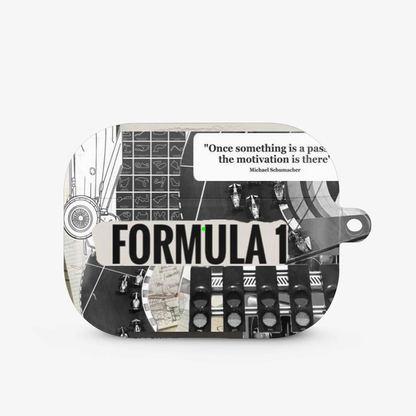 Formula 1 Sticker Airpods Case