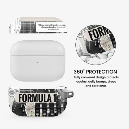 Formula 1 Sticker Airpods Case