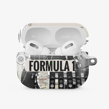 Formula 1 Sticker Airpods Case