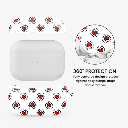 Falling Hearts Airpods Case | Two