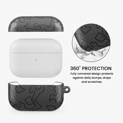 Black Rock Airpods Case
