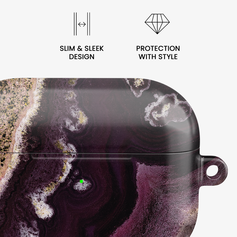 Purple Skies Airpods Case