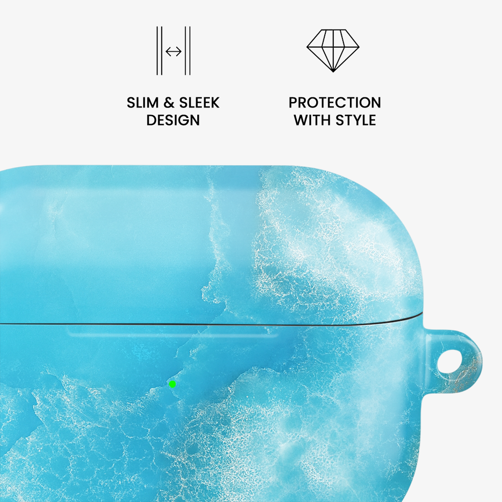 Ocean Waves Airpods Case
