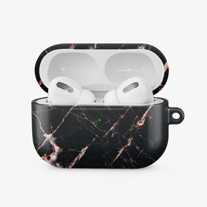 Rose Gold Marble Airpods Case