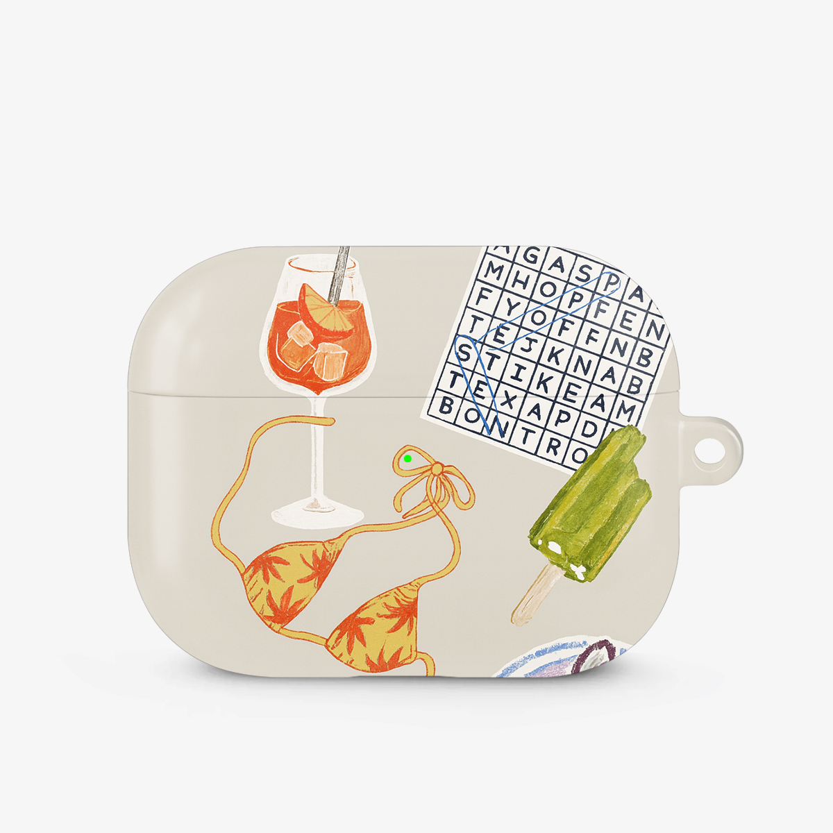 Seaside muse Airpods Case