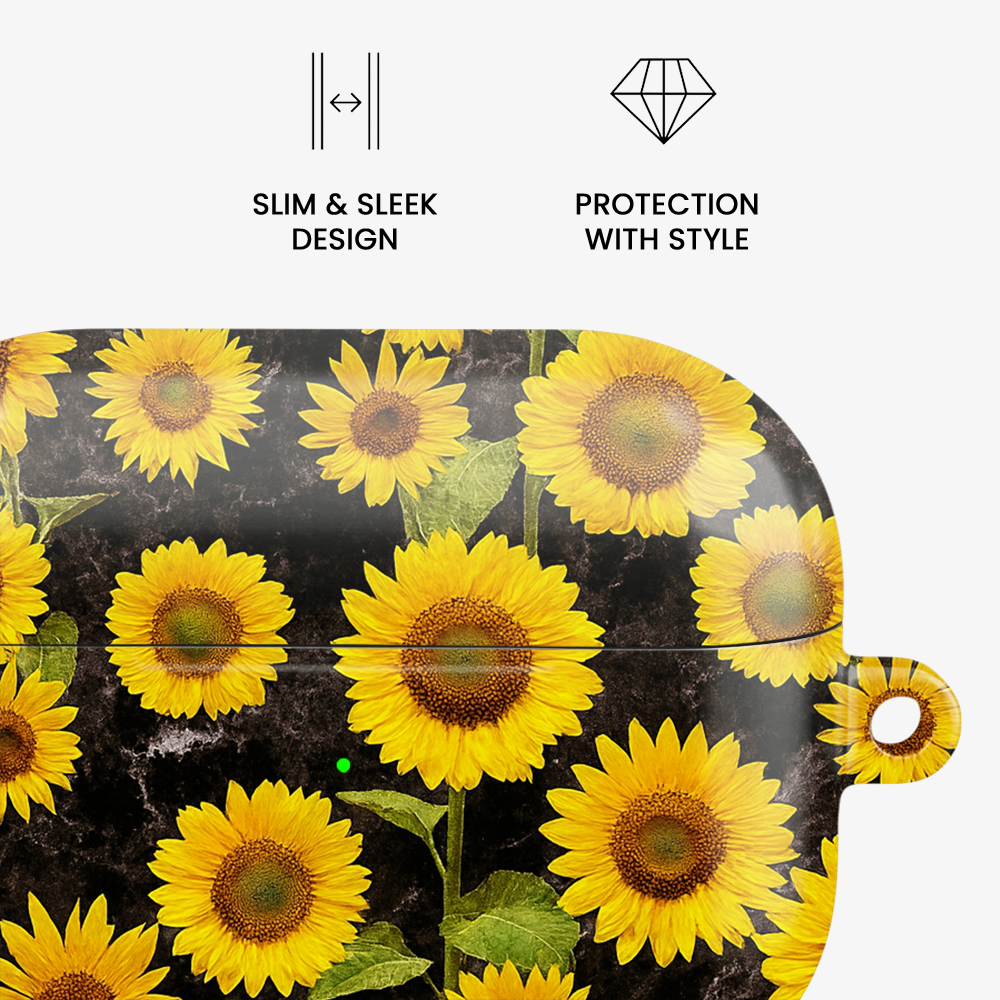 Sunnflower Glimer Airpods Case