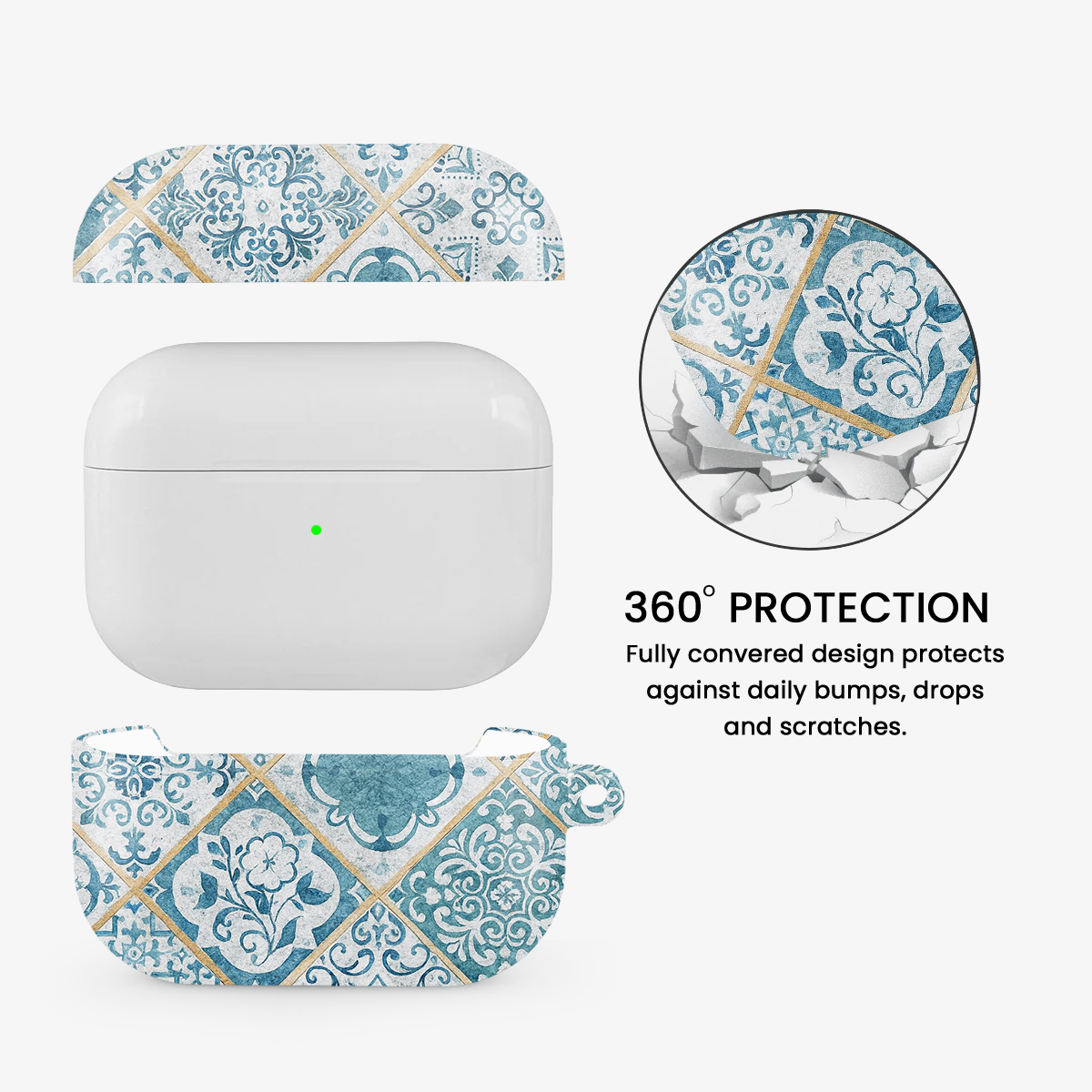 Tropical Oasis Airpods Case