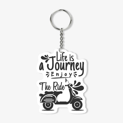Enjoy The Ride KeyChain