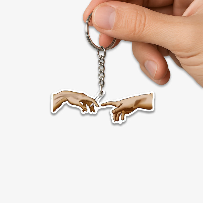 Connecting People KeyChain