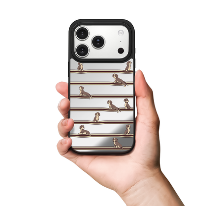 On Hold Mirror Phone Case