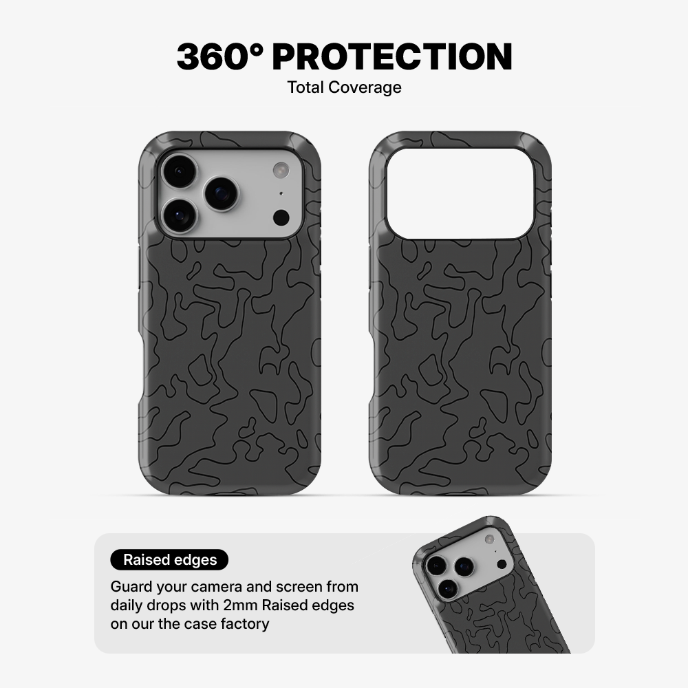 Black Rock Phone Case