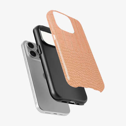 Pink Croco Phone Case