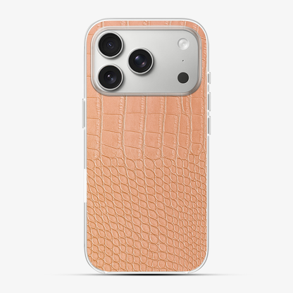 Pink Croco Phone Case