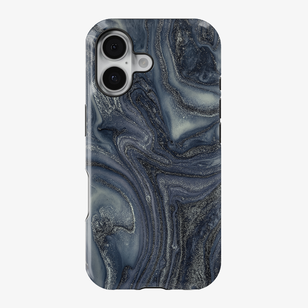 Navy Trench Phone Case