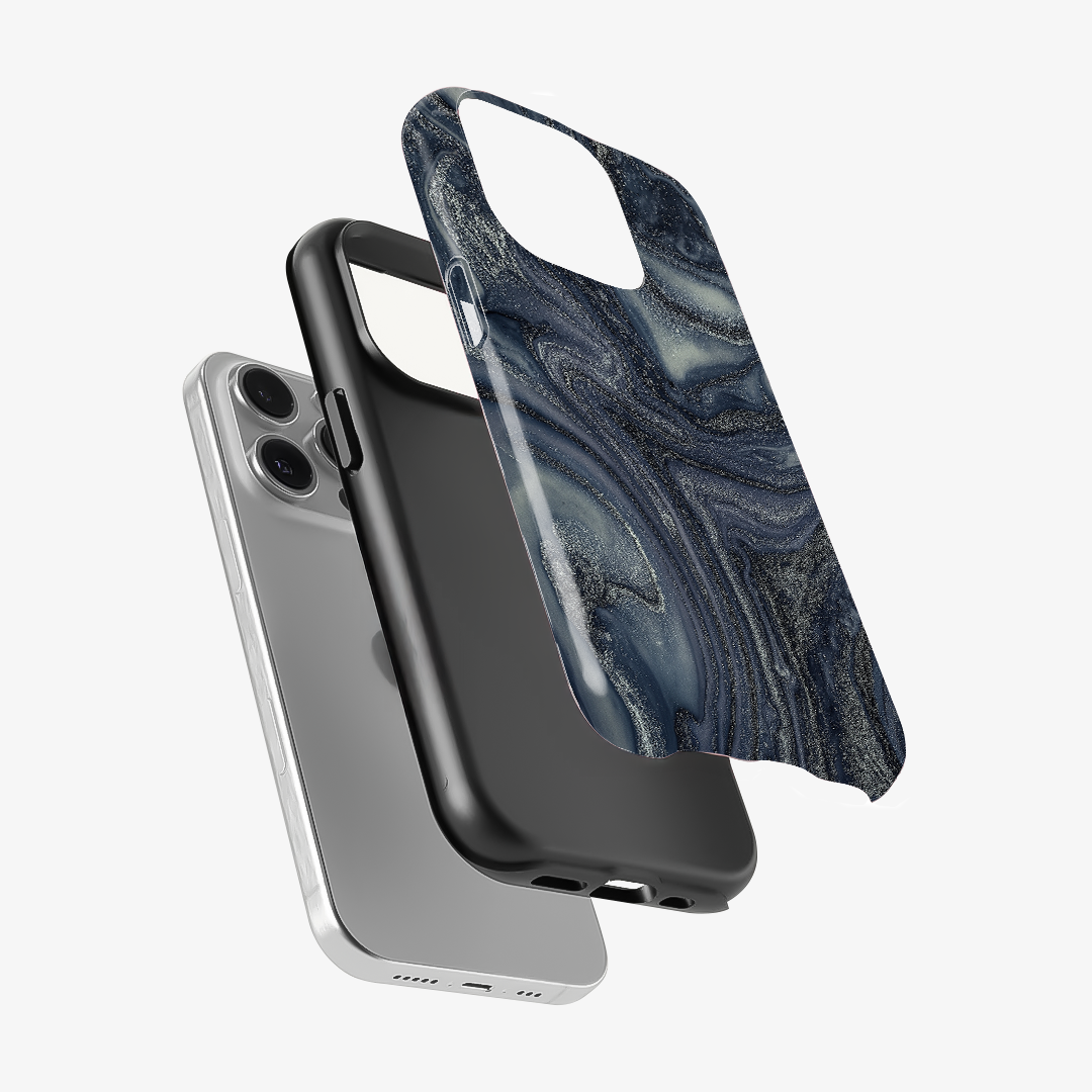 Navy Trench Phone Case