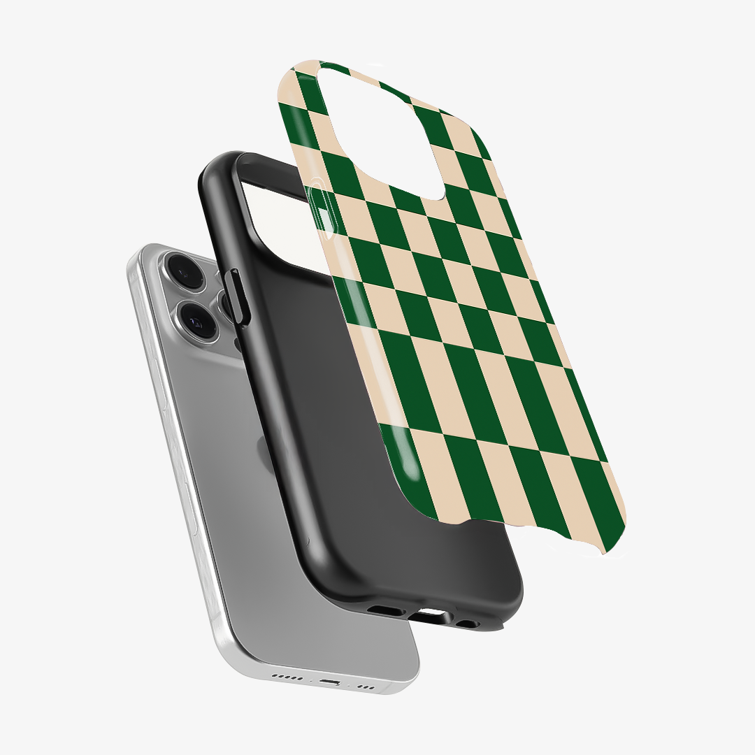 Checkered Ivory Phone Case