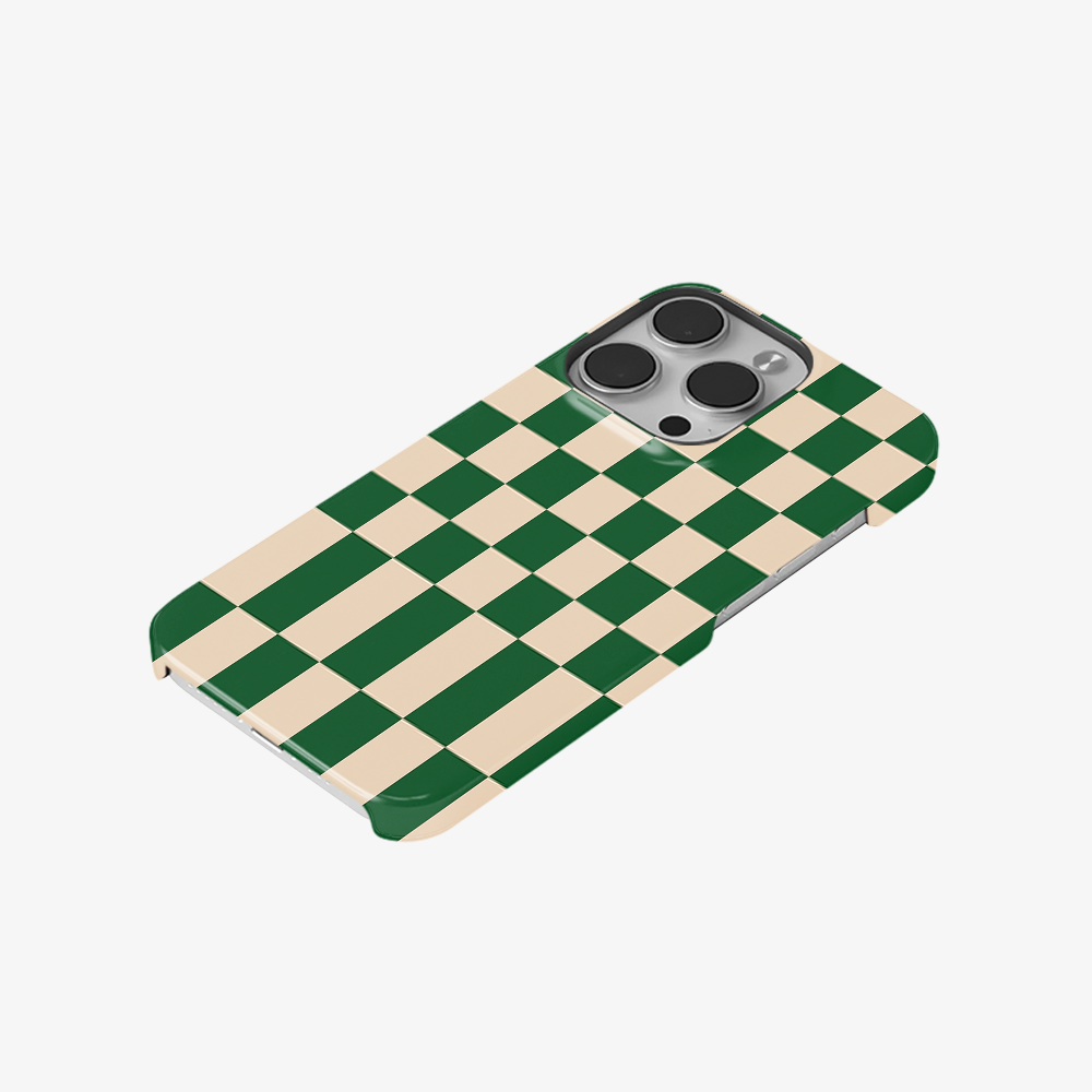 Checkered Ivory Phone Case