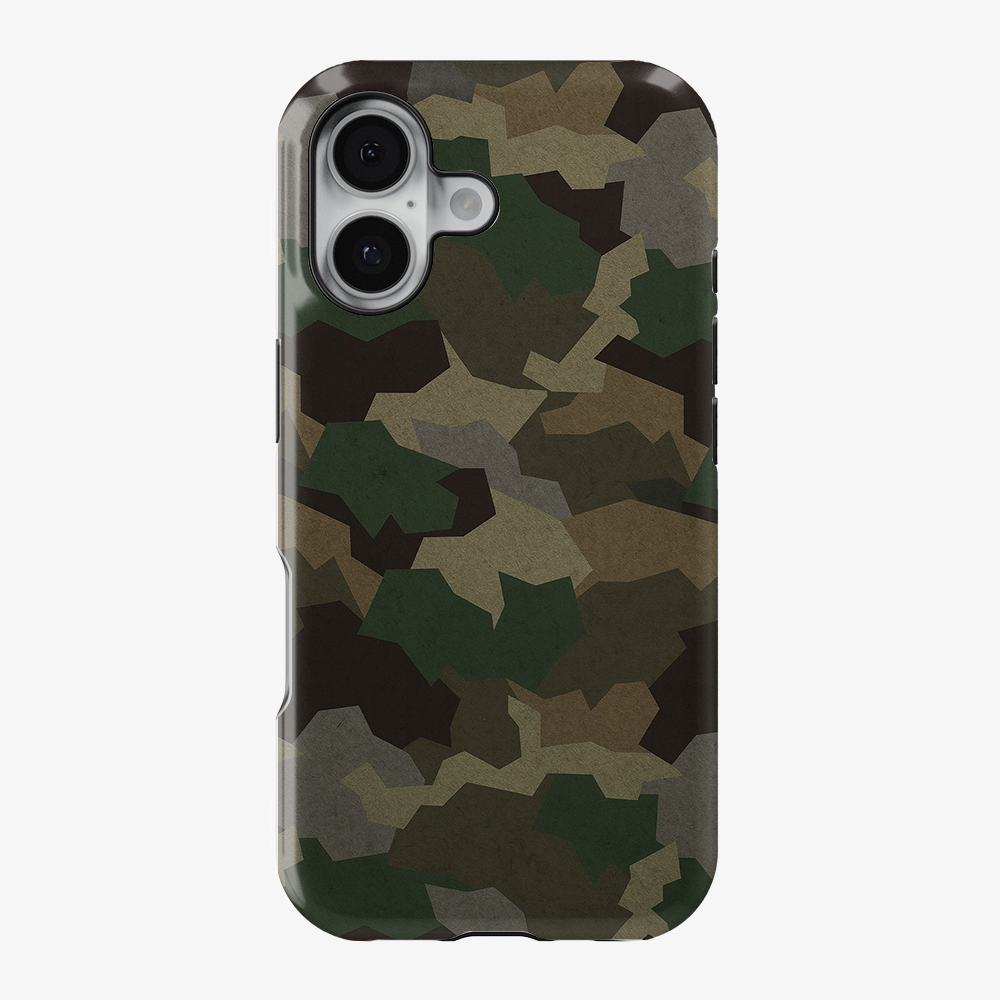Tropical Green Camo Phone Case