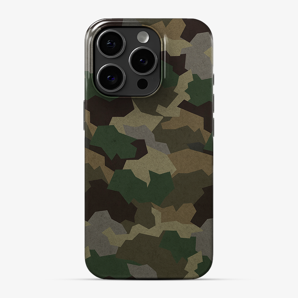 Tropical Green Camo Phone Case