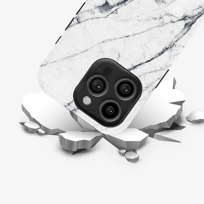 Stain White Armoured Phone Case